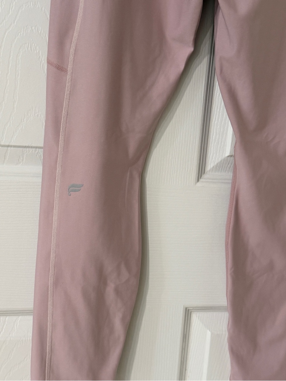 Fabletics - Light Pink High-Waist Leggings - Picture 7 of 9